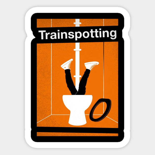 Choose Life Trainspotting Sticker by TEEWEB